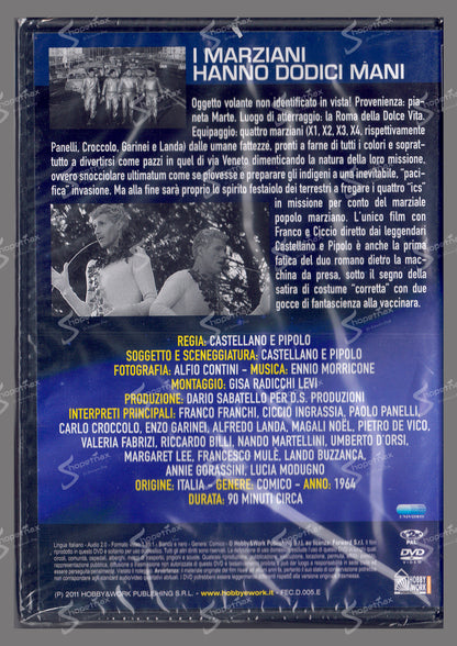 I Marziani hanno dodici mani (1964) DVD Editoriale Sigillato