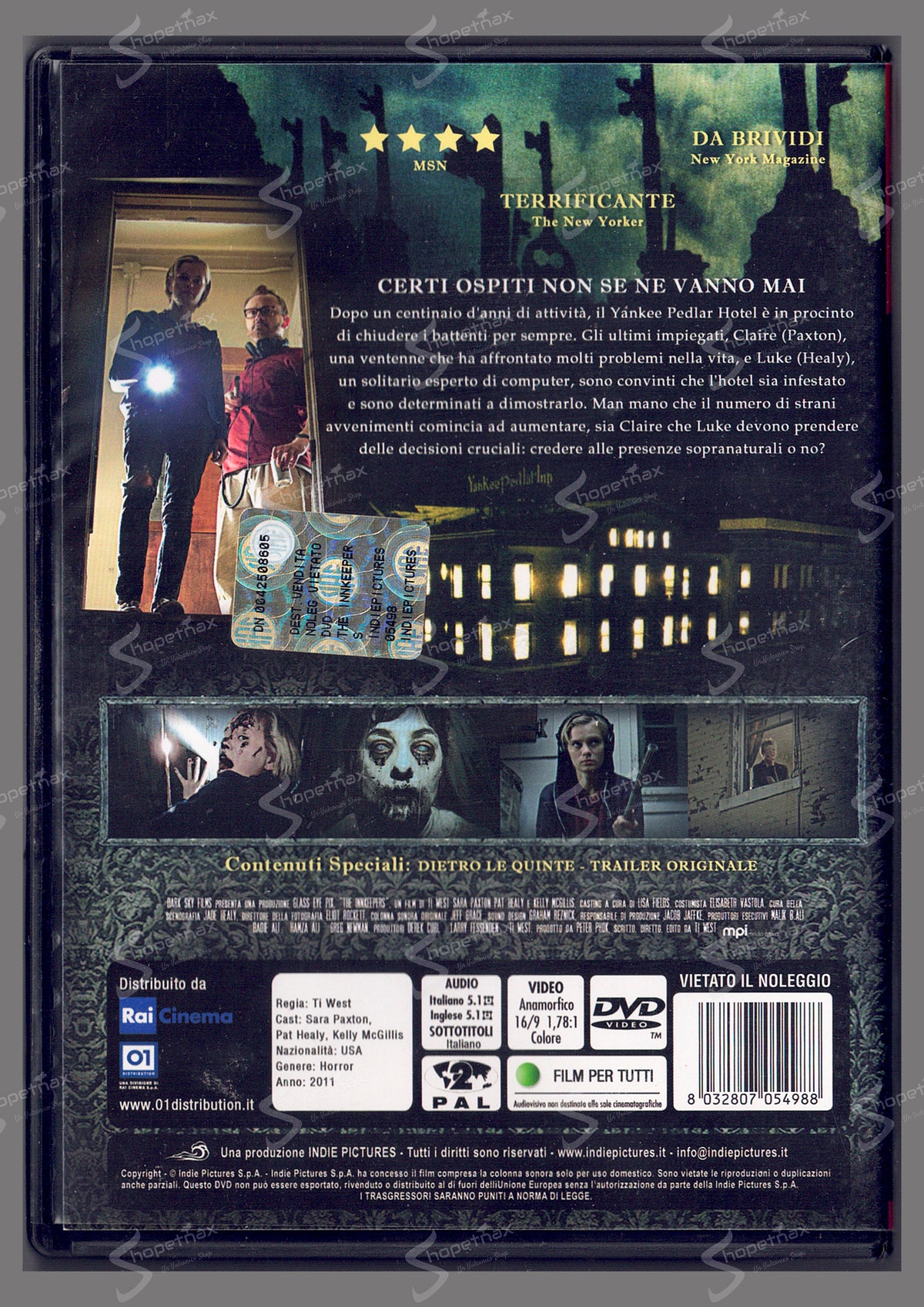 The Innkeepers (2011) DVD