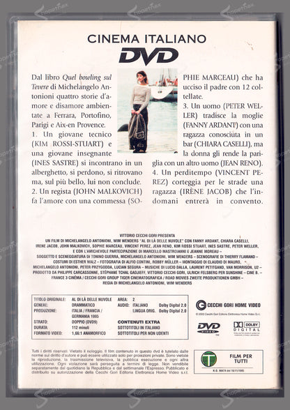 Al di là delle nuvole (1995) DVD Editoriale