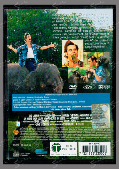 Ace Ventura - Missione Africa (Ace Ventura: When Nature Calls) (1995) DVD