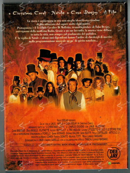 A Christmas Carol - Natale a casa Deejay - Il Film (Slipcase) (2004) DVD Editoriale Buono