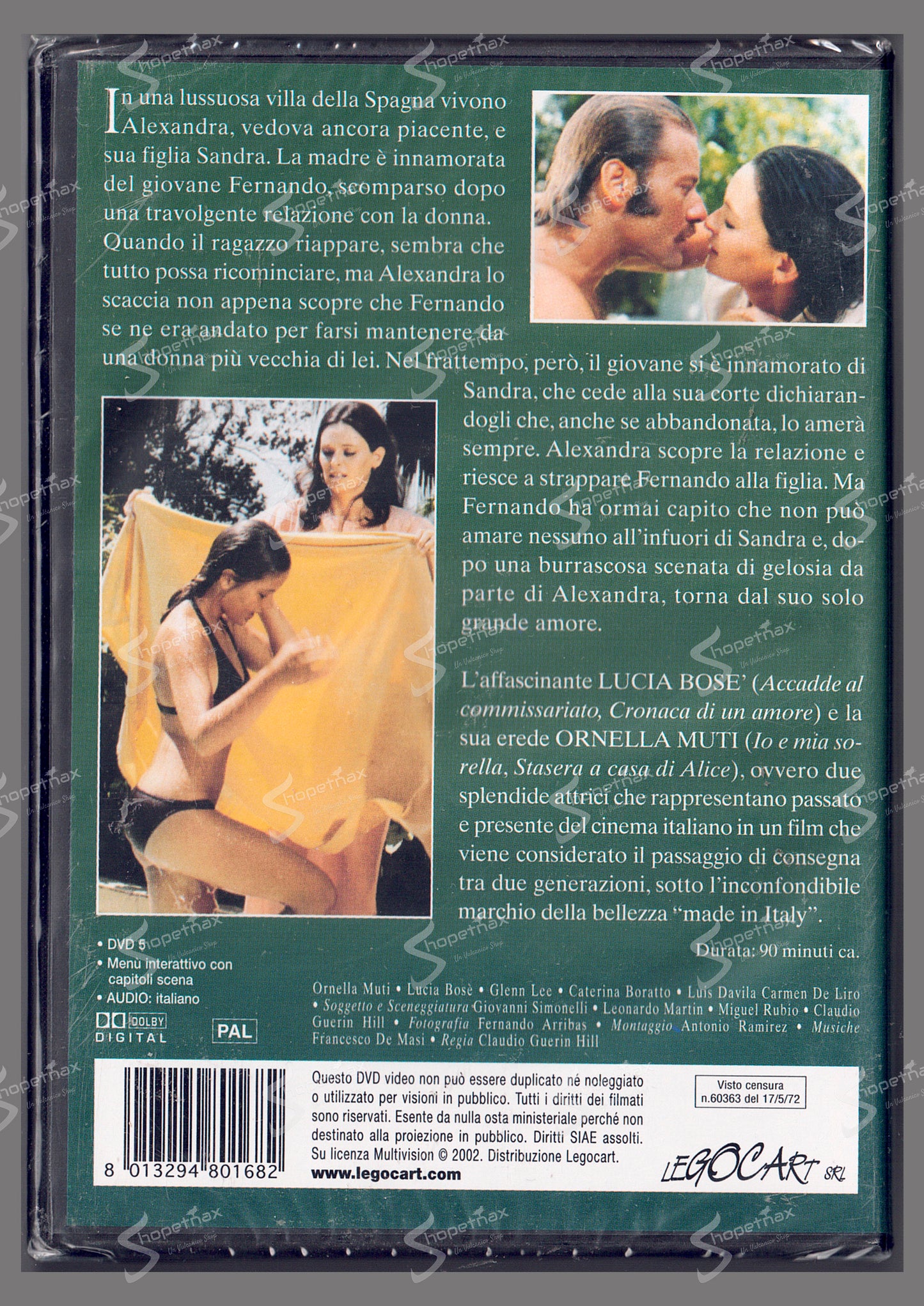 Un solo grande amore (La casa de las palomas) (1972) DVD