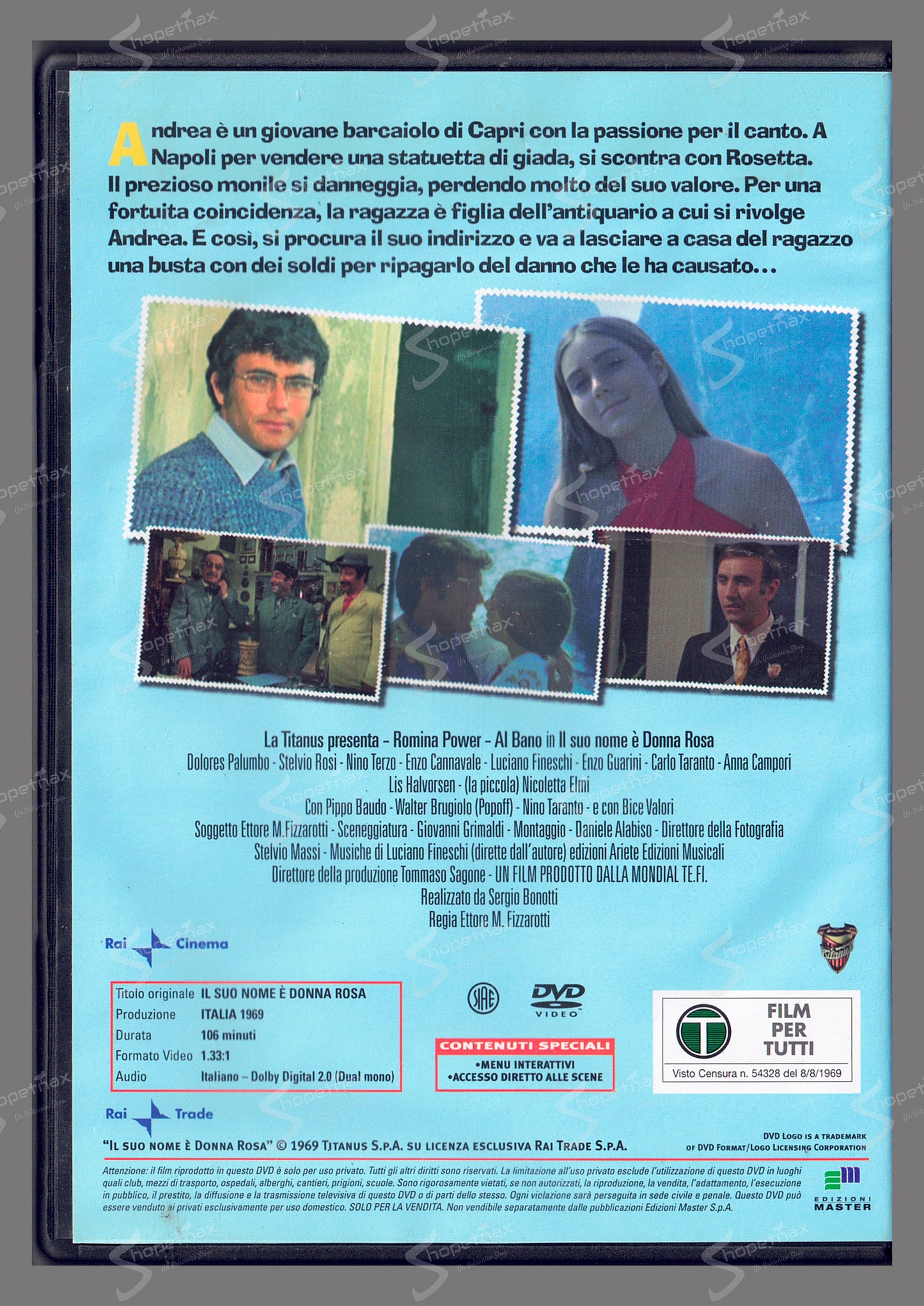 Il suo nome è Donna Rosa (1969) DVD Editoriale