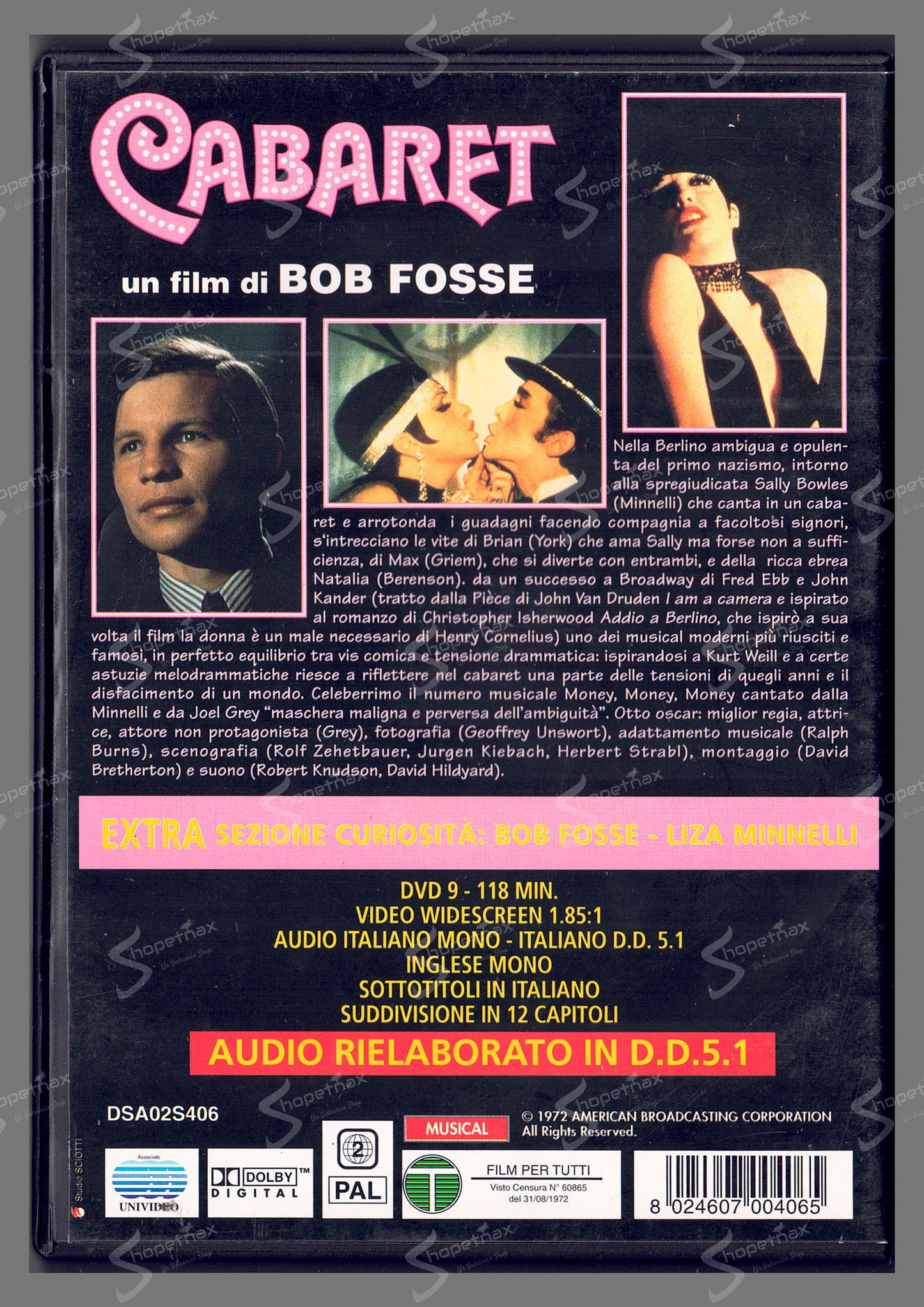 Cabaret (1972) DVD