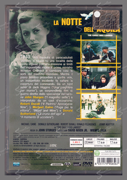La Notte dell'Aquila (The Eagle Has Landed) (1976) DVD