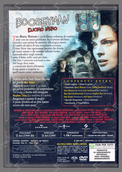 Boogeyman - L'Uomo Nero (2005) DVD Editoriale