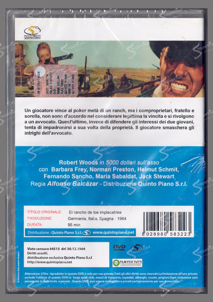 5000 dollari sull'asso (Los pistoleros de Arizona) (1964) DVD
