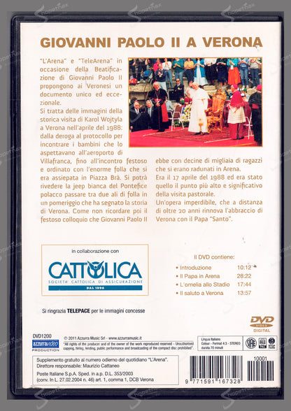 Giovanni Paolo II a Verona (1988) DVD