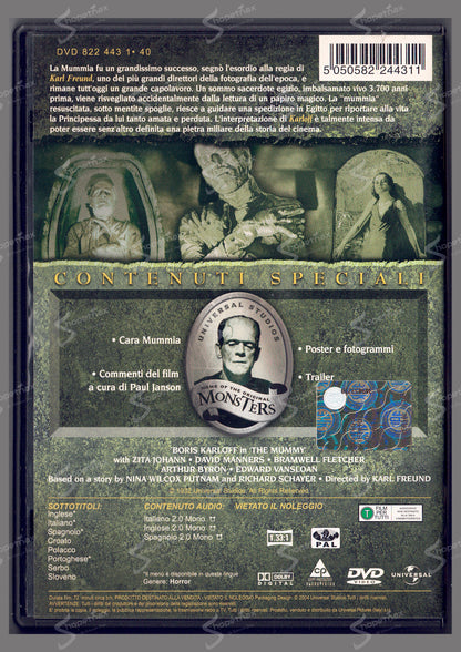 La Mummia (The Mummy) (1932) DVD