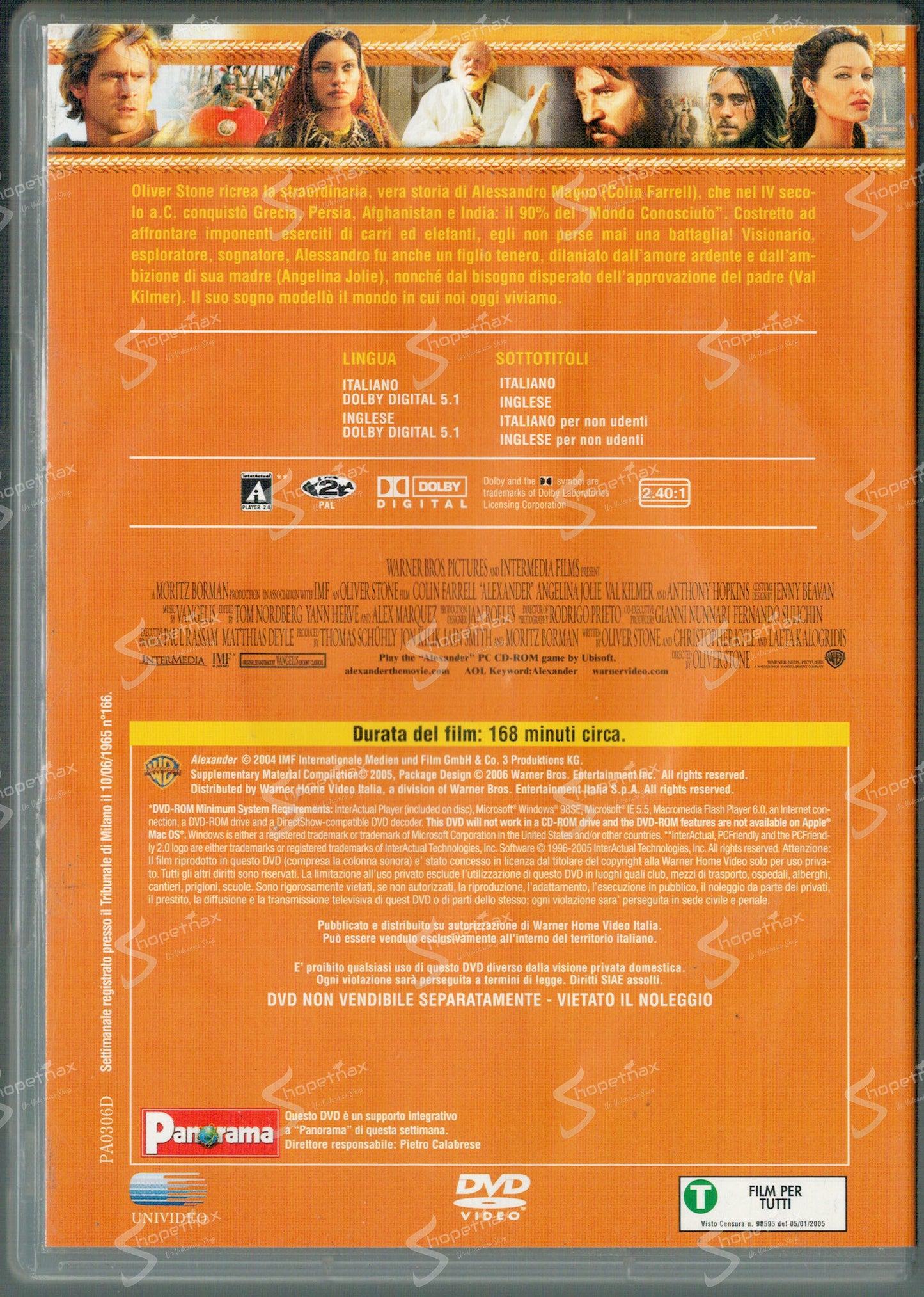 Alexander (2 Dischi) (2004) DVD Editoriale