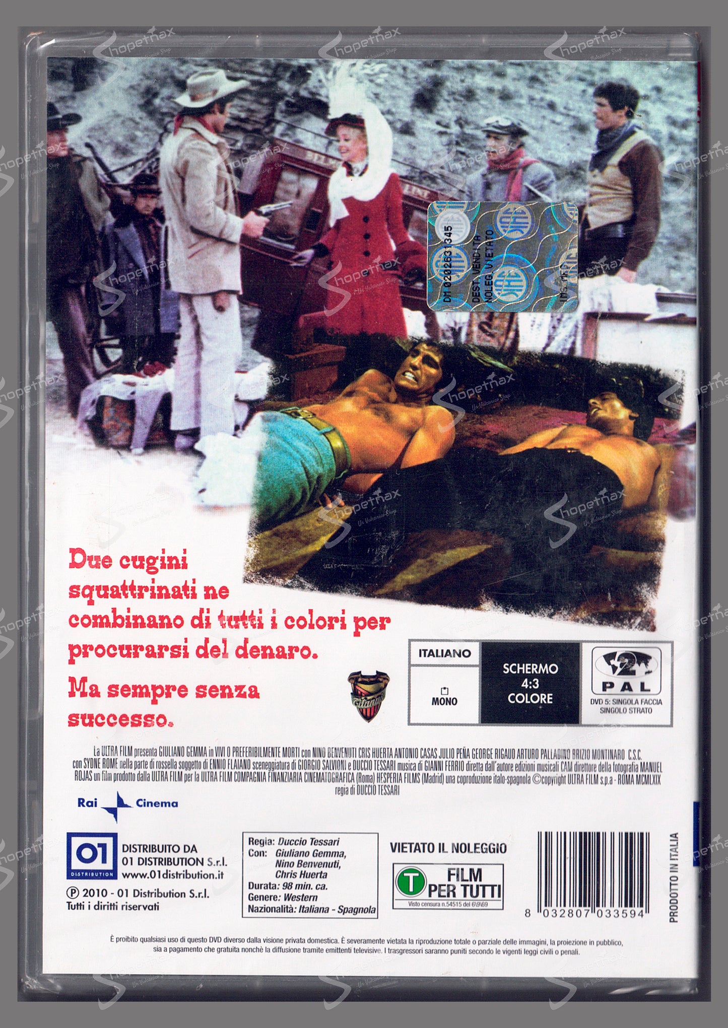 Vivi o preferibilmente morti (1969) DVD