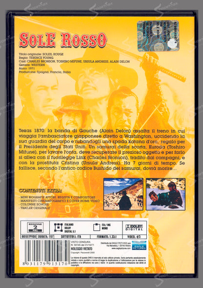 Sole Rosso (Soleil rouge) (1971) DVD