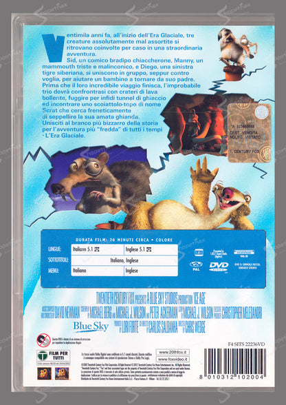 L'Era Glaciale (Ice Age) (2002) DVD Slim Case