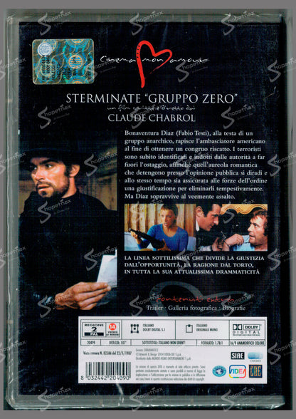 Sterminate "Gruppo Zero" (Nada) (1974) DVD