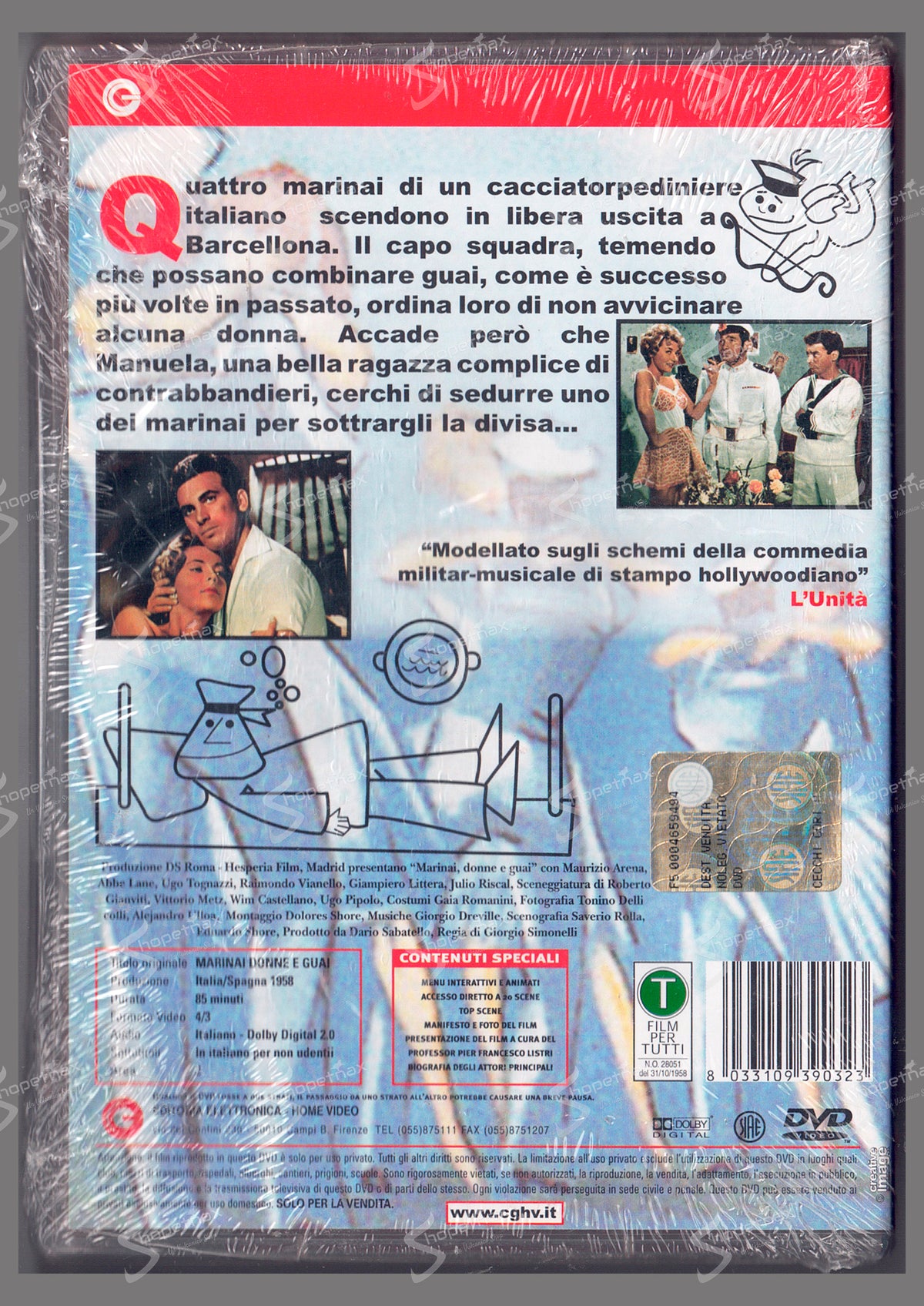 Marinai, donne e guai (1958) DVD