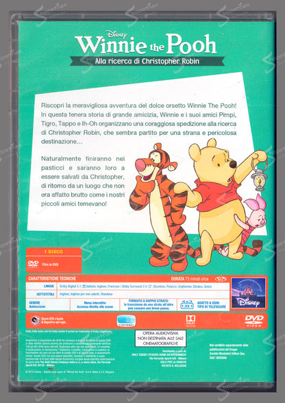 Winnie the Pooh - Alla ricerca di Christopher Robin (Repack 2018) (1997) DVD Editoriale
