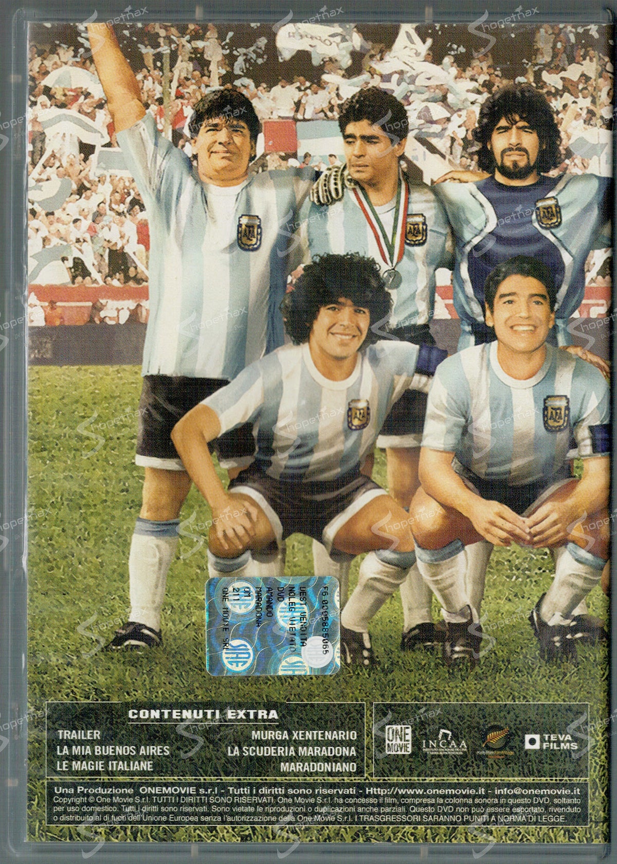 Amando Maradona (Copertina Argentina) (2006) DVD Editoriale