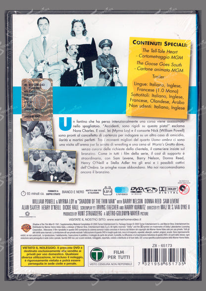 L'Ombra dell'Uomo Ombra (Shadow of the Thin Man) (1941) DVD
