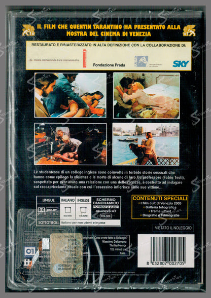 What Have You Done to Solange? (1972) DVD