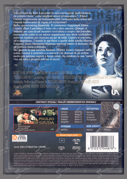 Il figlio di Giuda (Elmer Gantry) (1960) DVD