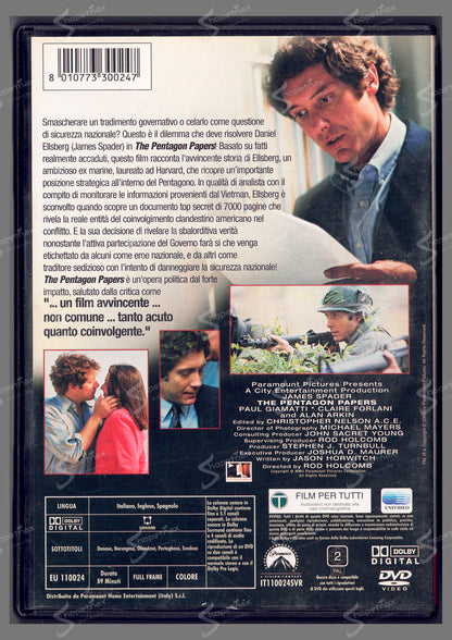 The Pentagon Papers - Intrigo ai vertici del potere (2003) DVD Ex Noleggio