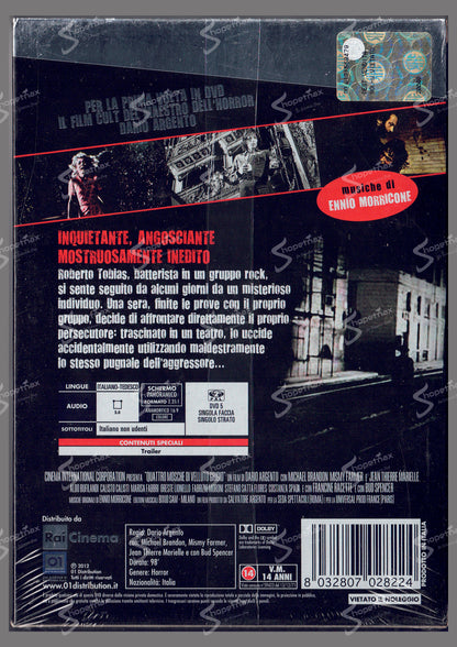 4 Mosche di Velluto Grigio (1971) DVD