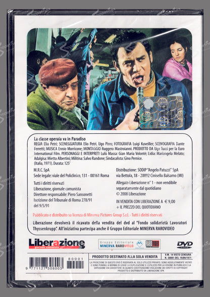 La classe operaia va in Paradiso (1971) DVD Editoriale