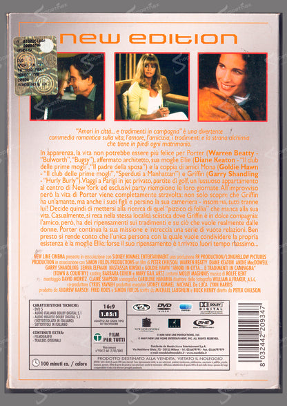 Amori in Città …e tradimenti in campagna (Town & Country) (2001) DVD Ottimo