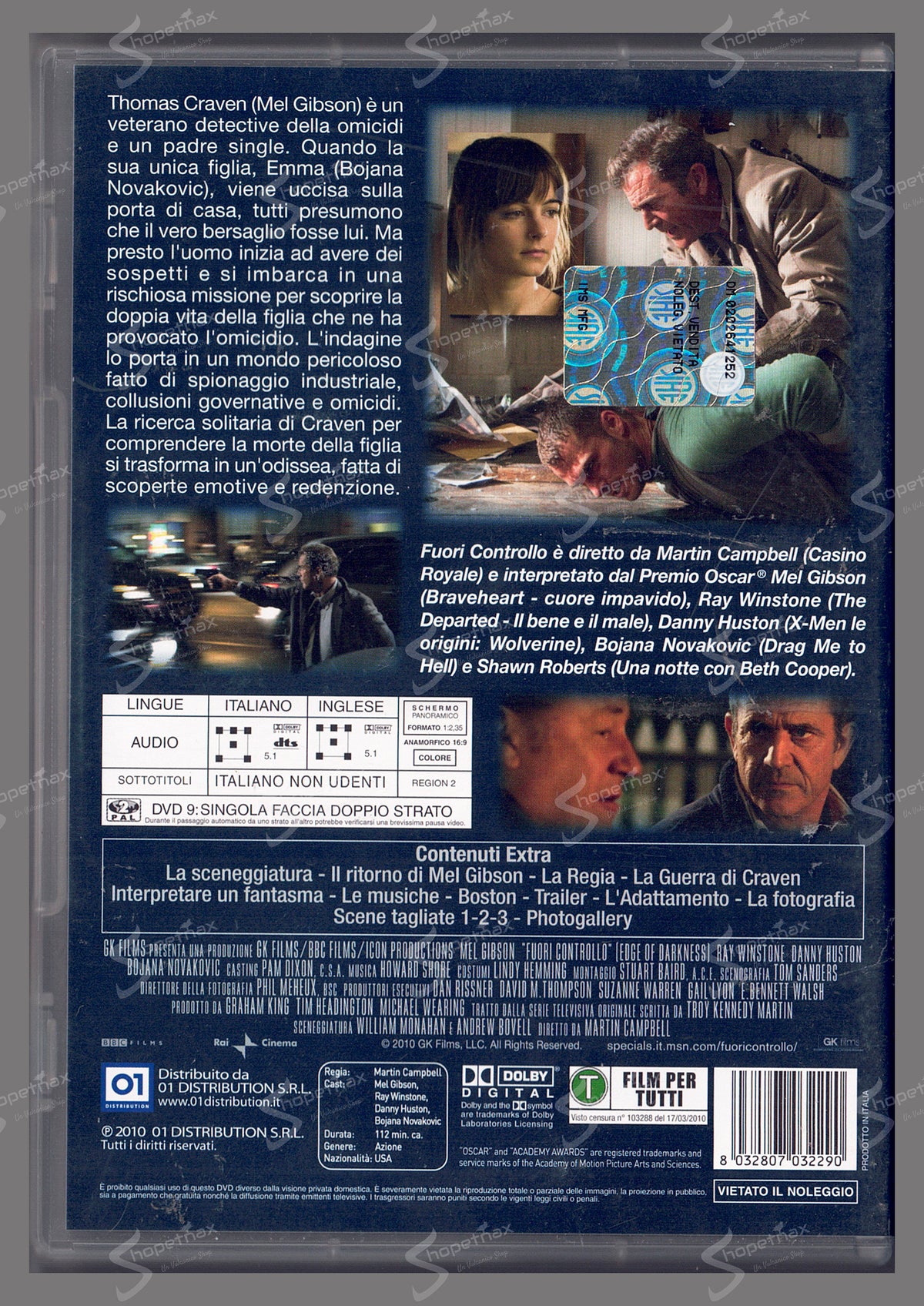 Fuori controllo (Edge of Darkness) (2010) DVD