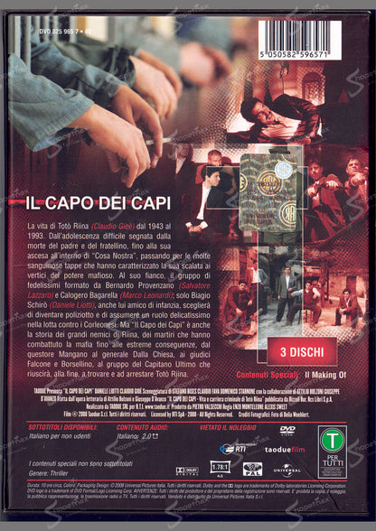 Il Capo dei Capi (2007) Box Cartonato 3 DVD