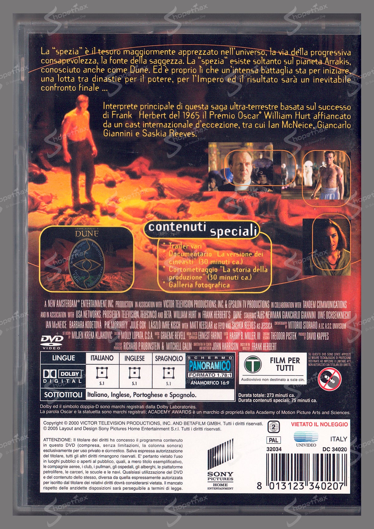Dune - Il Destino dell'Universo (Edizione 2 Dischi) (2000) DVD