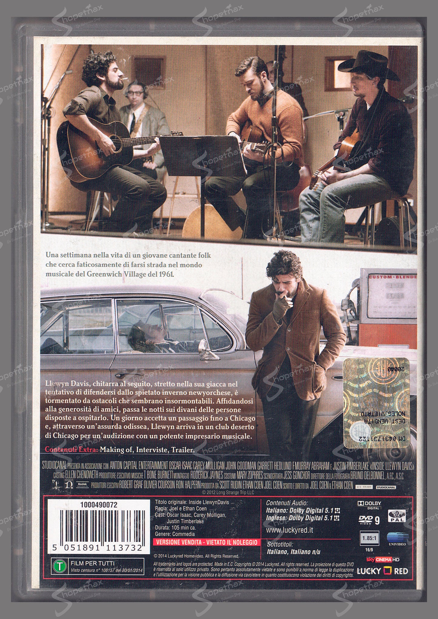 A proposito di Davis (Inside Llewyn Davis) (2013) DVD Ex Noleggio