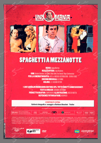 Spaghetti a mezzanotte (1981) DVD Editoriale