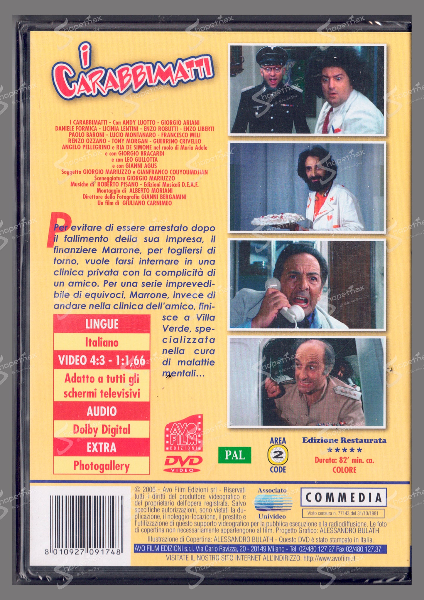 I Carabbimatti (1981) DVD