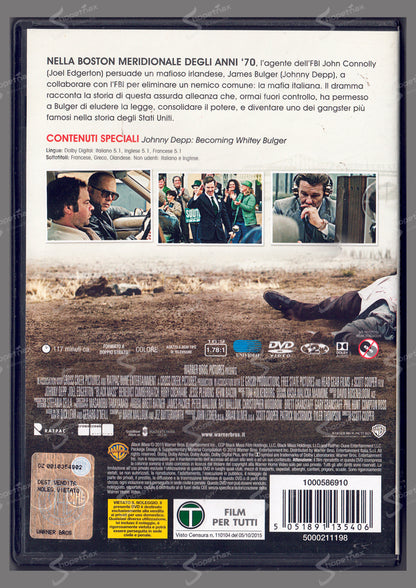 Black Mass - L'Ultimo Gangster (2015) DVD