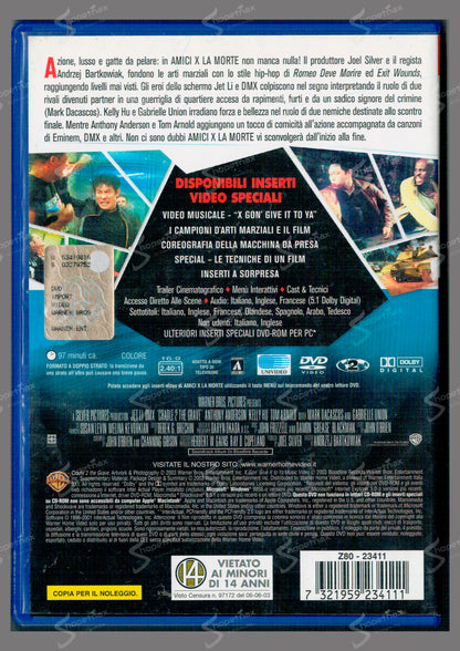 Amici x la morte (Cradle 2 the Grave) (2003) DVD Noleggio Discreto