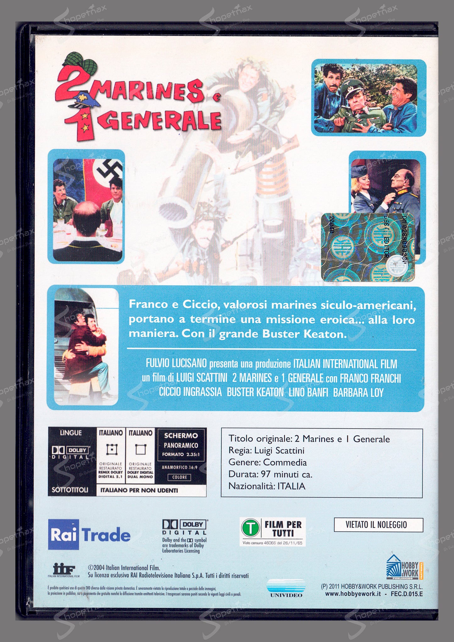 2 Marines e 1 Generale (1966) DVD Editoriale