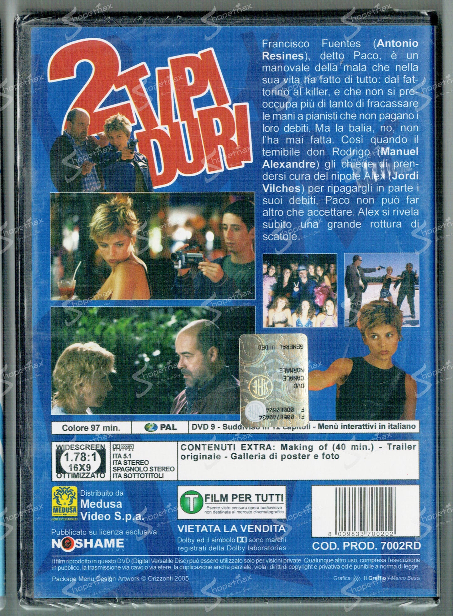2 tipi duri (Due) (Dos tipos duros) (2003) DVD