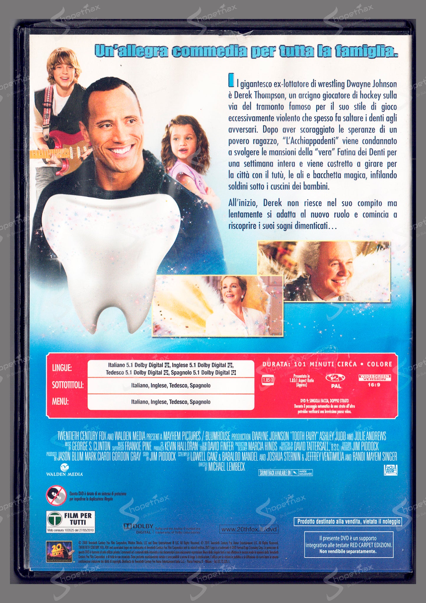 L'Acchiappadenti (Tooth Fairy) (2010) DVD Editoriale