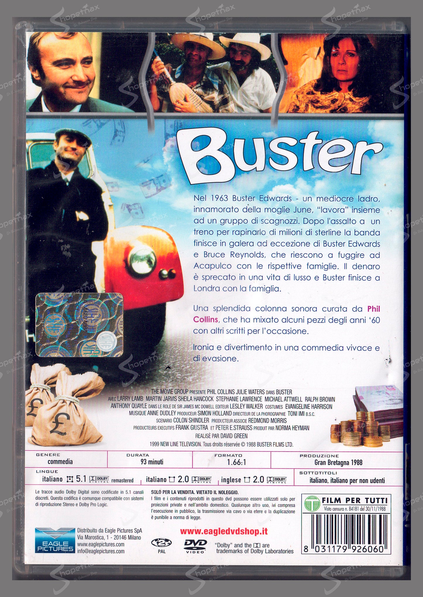 Buster (1988) DVD