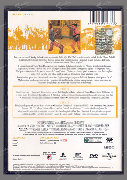 Spartacus (Special Edition) (1960) 2 DVD