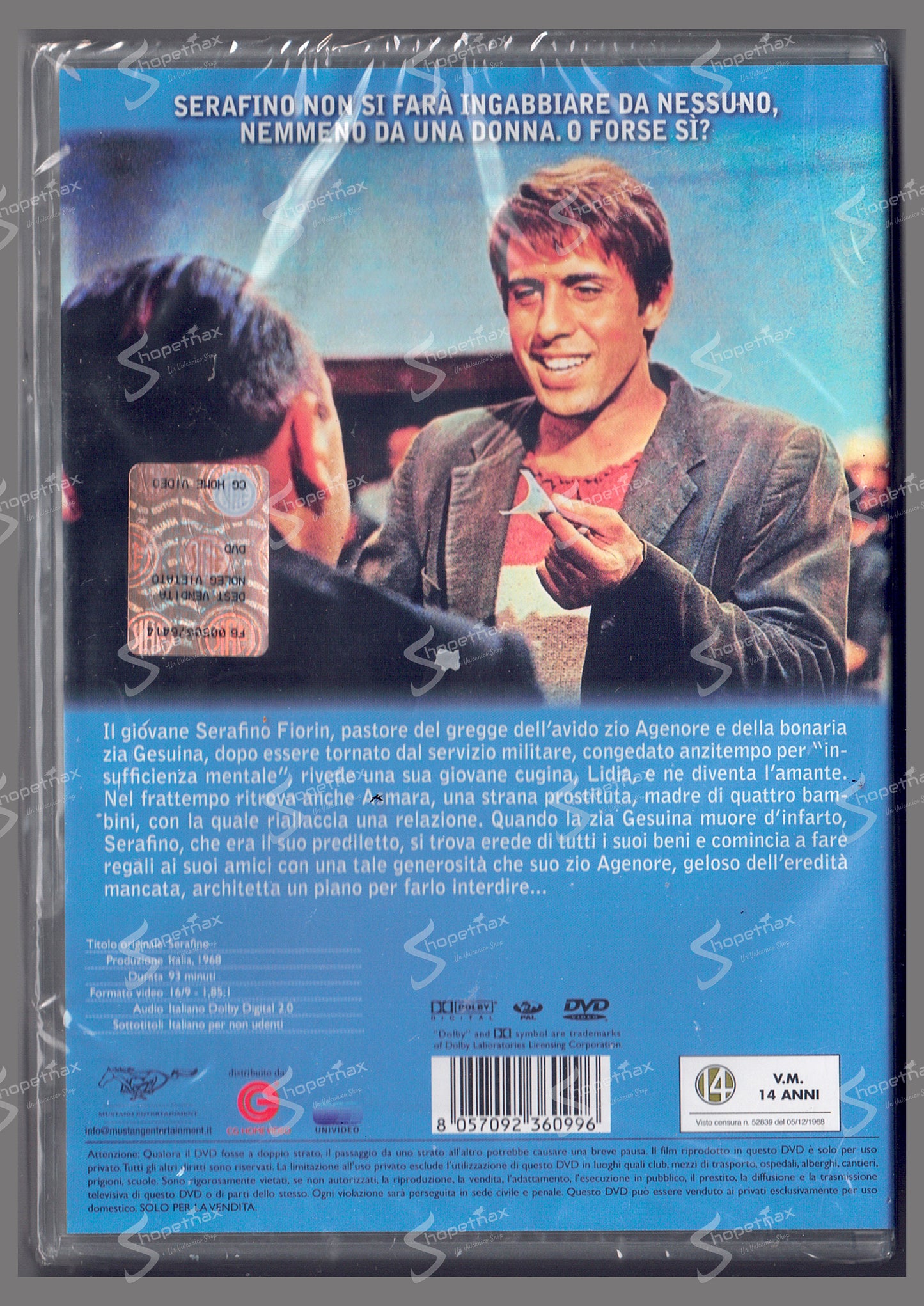 Serafino (1968) DVD