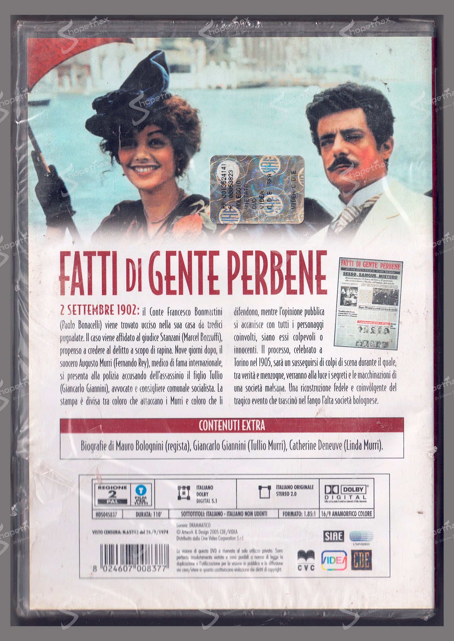 Fatti di gente perbene (1974) DVD