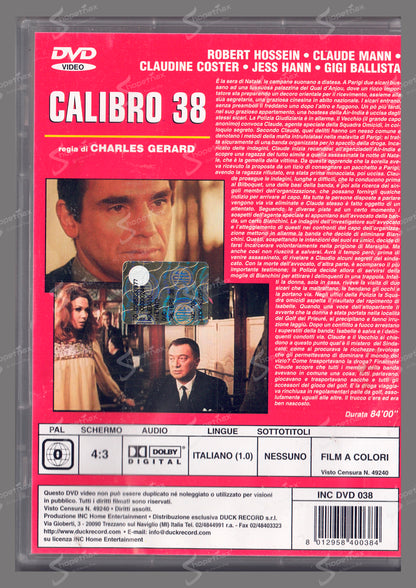 Calibro 38 (Calibre 38) (1967) DVD