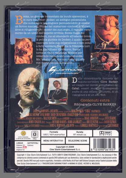 Cabal (Nightbreed) (1990) DVD