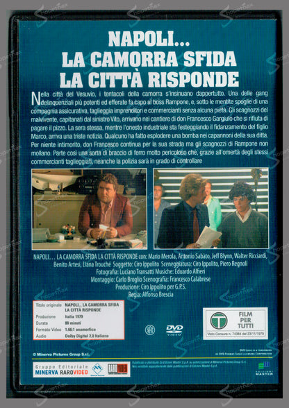 Napoli… La Camorra sfida la Città risponde (1979) DVD Editoriale