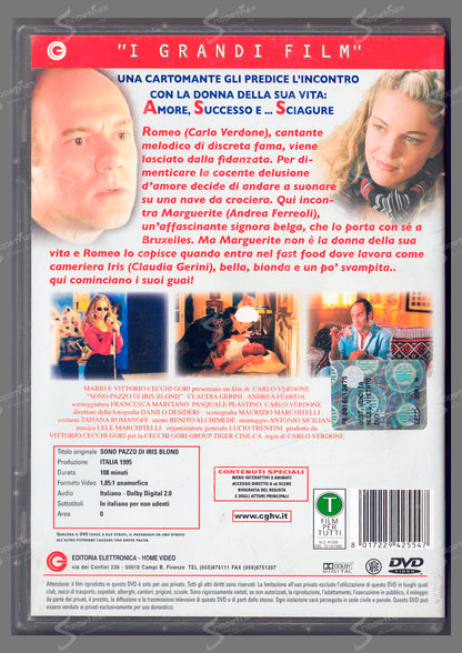 Sono pazzo di Iris Blond (1996) DVD