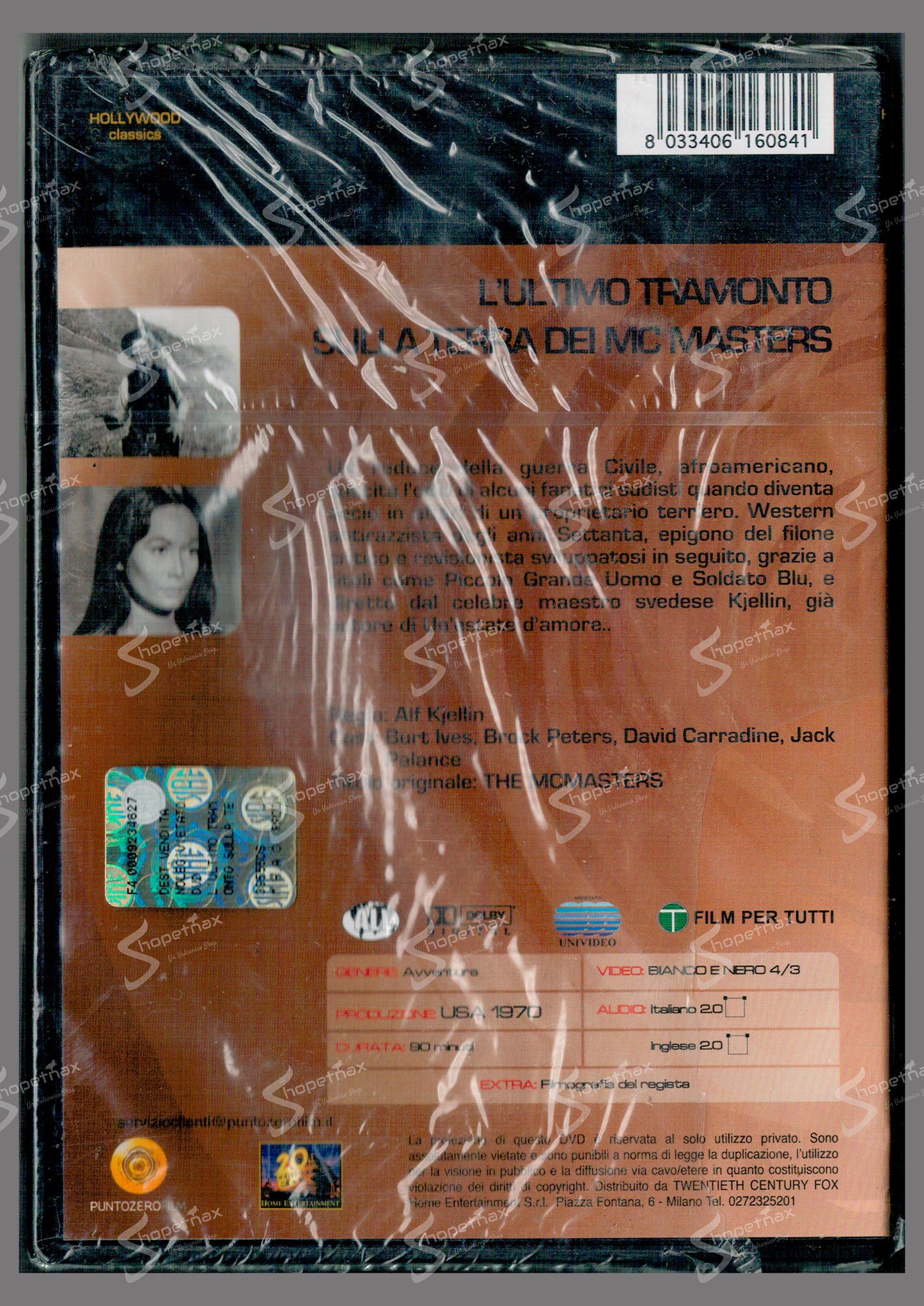 L'Ultimo Tramonto sulla Terra dei Mc Masters (The McMasters) (1970) DVD