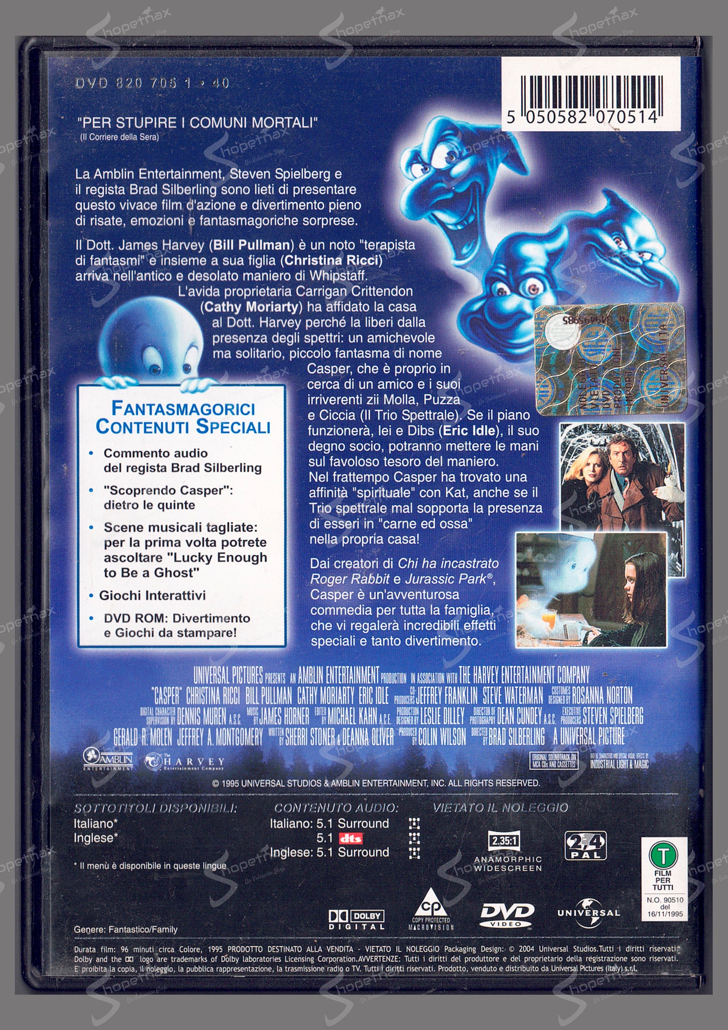 Casper (1995) DVD