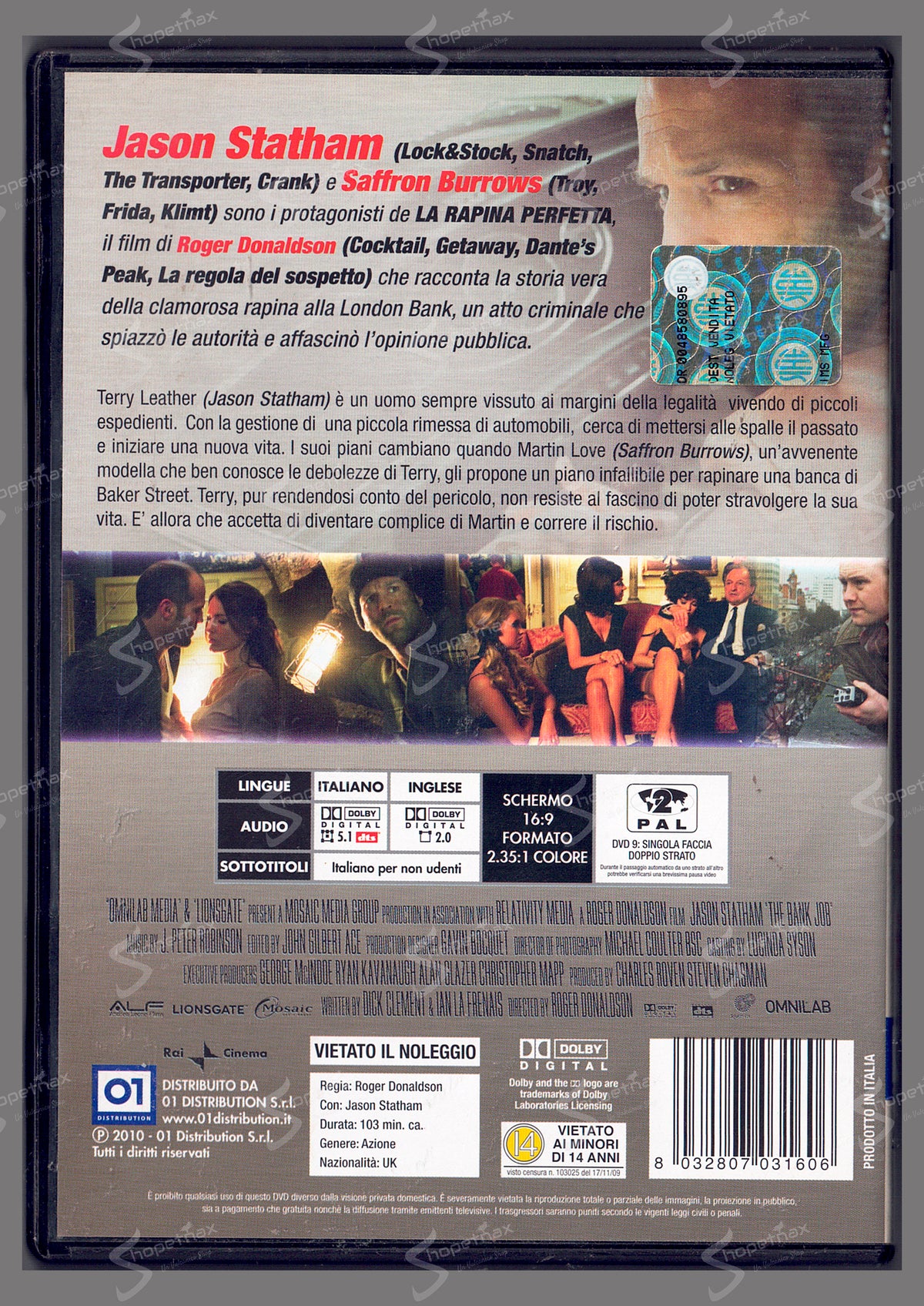La rapina perfetta (The Bank Job) (2008) DVD